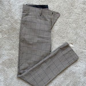 Mens Tartan Dress Pants